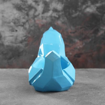 Подставка под мелочи "Птичка" голубая 33х16,5х21см