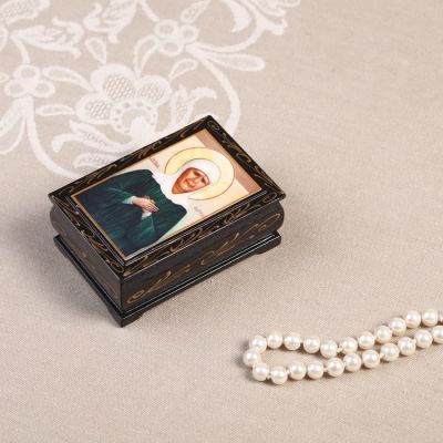 Шкатулка «Иконы», 6×9 см, лаковая миниатюра, микс