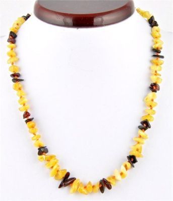 Бусы Янтарь "Солнечная россыпь" арт.НЯН-п333