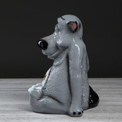 Копилка "Щас спою", серый, 34 см