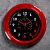 Часы настенные "Спидометр", "Рубин", 21х21 см