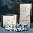 Фигуры шахматные "Русские сказки" комплект 32штх11см