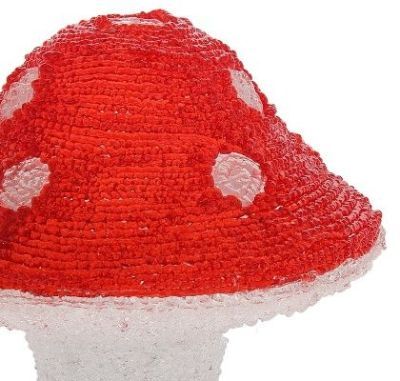 Фигура акрил. "Мухомор большой" (30х25см.)