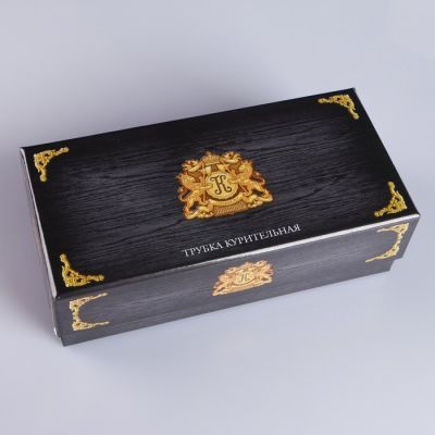 Трубка "Командор", раструб под камень, 13.5х8 см