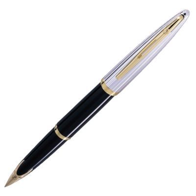 11200 Ручка перо CARENE DeLuxe Black GT Waterman (арт. - S0699920)
