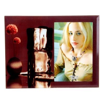 Фоторамка зеркальная "Кубики льда" (для фото 10х15 см)