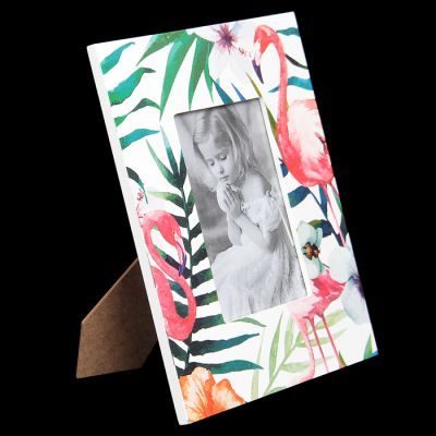 Фоторамка дерево 10х15 см "Фламинго" 24,7х19,6х1 см