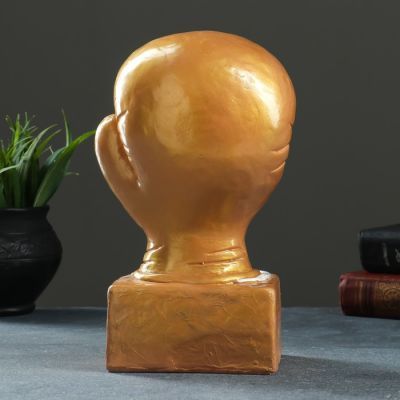 Копилка "Боксерская перчатка" золотая 24см