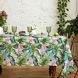 Скатерть Доляна Tropical garden 150*260 +/- 2 см, 100% п/э