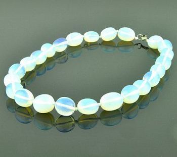 Бусы Лунный камень "Настроение" арт.П3186