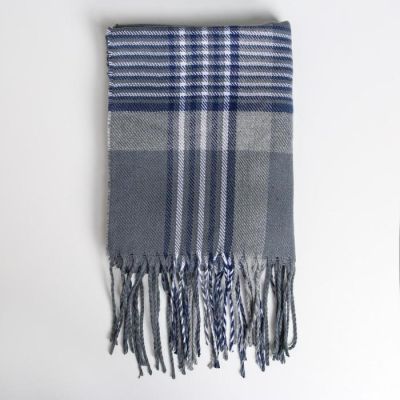 Мужской шарф в подарочной коробке "С 23 февраля!", 195х35 см