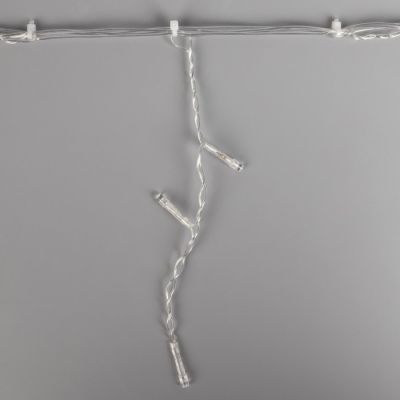 Гирлянда «Бахрома-арка» 1 × 1 м, IP20, прозрачная нить, 126 LED, свечение мульти, 8 режимов, 220 В