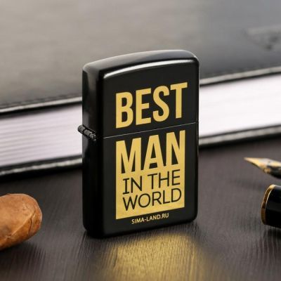 Зажигалка "Best man", 5,5 х 3,5 см