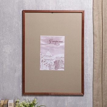 Фоторамка сосна с24 коричневая 50х70 см