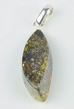 Кулон Янтарь "Золотой дождь" арт.ЯК-094