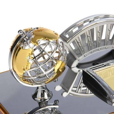 Набор настольный 5в1 (глобус,визитница,карандашница микс,скреп.,лоток для бумаги) 23*40,5см