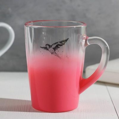 Кружка с градиентом и рисунком "Мечтай", 300 мл