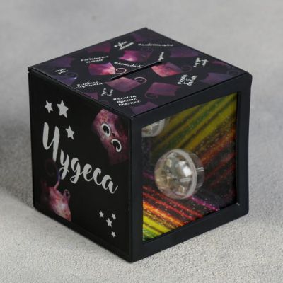 Копилка со светящимся шаром "Космо-кот", 7 х 7 см