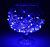 Гирлянда "Метраж" уличная, комнатная (Д: 20 м, нить белая, синий)
