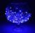 Гирлянда "Метраж" уличная, комнатная (Д: 20 м, нить белая, синий)