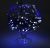 Гирлянда уличная "Метраж" (10 м. нить темная, бело-синий)