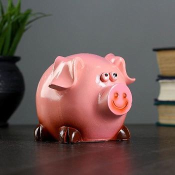 Копилка "Свинка" малая 11см