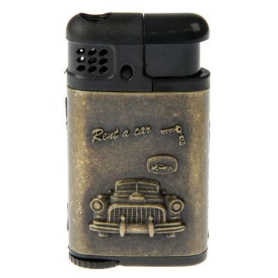 Зажигалка газовая "Rent a car", 2х8 см, микс