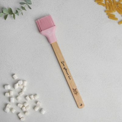 Силиконовая кисть «Котики», 12,4 х 43,3 см