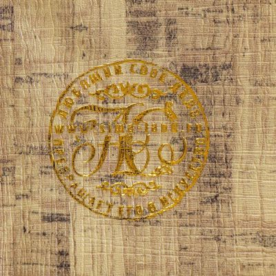 Сейф-книга дерево шёлк "Бабочки на красном маке" 17х11х5 см