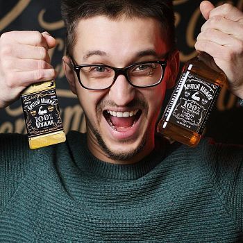 Гель для душа виски "Крутой мужик" 250 мл аромат виски