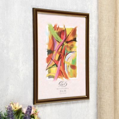 Фоторамка из пластика БУК 387 21х30 14мм/ фигурный(24)