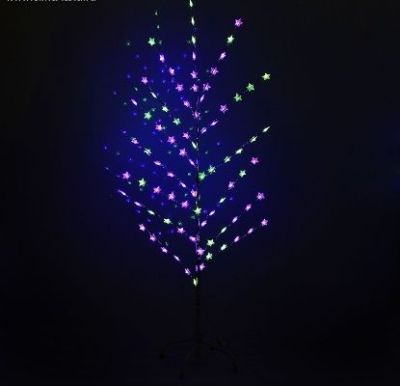 Светодиодный куст "Звезда в крапинку" улич. (1,5 м.)