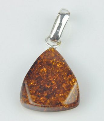 Кулон Янтарь "Золотой дождь" арт.ЯК-089