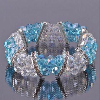 Браслет Хрусталь "Восторг"  арт. бП351