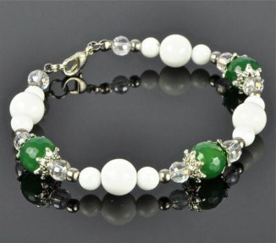 Браслет  "Белый ветер" арт. Б247