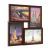 Фоторамка "Венге" 29х29 см на 4 фото 10х15 см