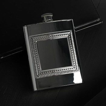 Фляга 240 мл серебро