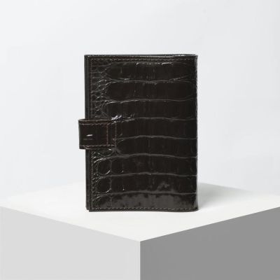 Обложка для автодокументов и паспорта, цвет коричневый