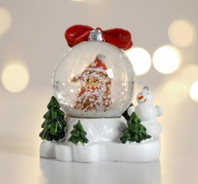 Снежный шар «Снеговичок» (7 х 7 х 9 см)