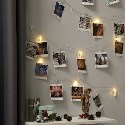 Держатель самоклеящийся для проводов и гирлянд ТУНДРА krep, 14х18 мм, многоразовые, 20 шт