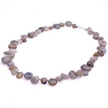 Бусы Лабрадор "Бабочка" арт.П3175