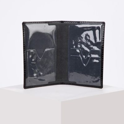 Обложка для паспорта, цвет чёрный