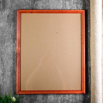 Фоторамка с 20 40х50 см, махагон