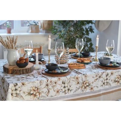Скатерть "Этель" Floral mood 220х147 см, 100 % хлопок, репс 210 гр/м2