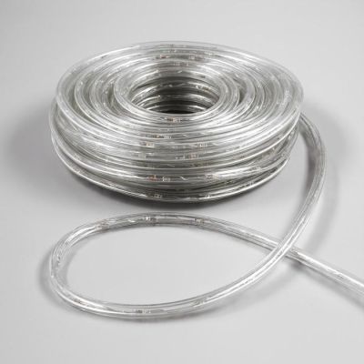 Световой шнур Luazon Lighting 10 мм, IP44, 20 м, 24 LED/м, 220 В, 8 режимов, свечение синее