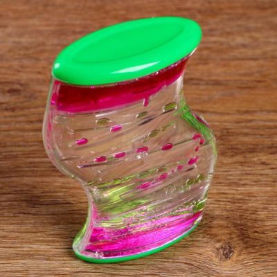 Гелевые песочные часы "Волна", 13х10 см, микс