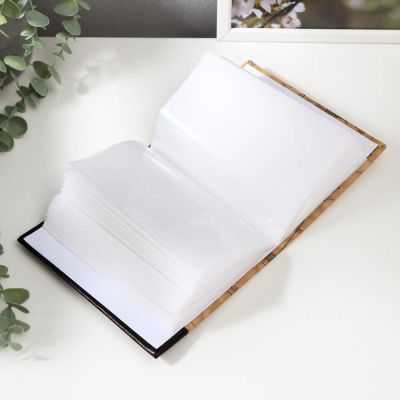 Фотоальбом "Карта" на 100 фото 10х15 см, 12,5х5х17 см.  ПП карм.