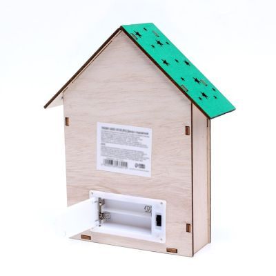 Новогодний декор с подсветкой «Щелкунчик» 15 × 5,5 × 18 см