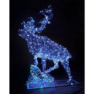 Светодиодная фигура «Северный олень», 150 × 210 × 55 см, 100 Вт, 220 В
