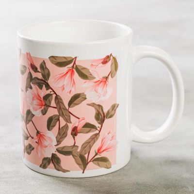 Кружка "Любимая сестра" цветы, 320 мл